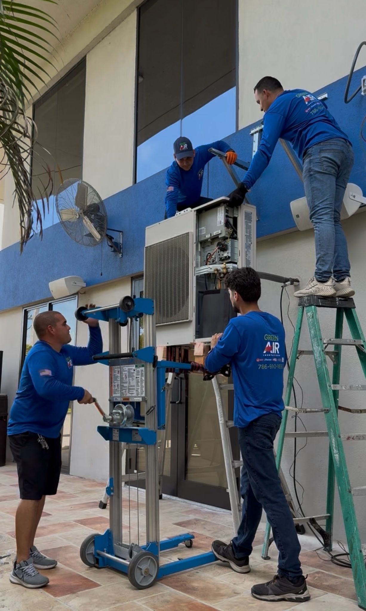 Storefront unit replacement