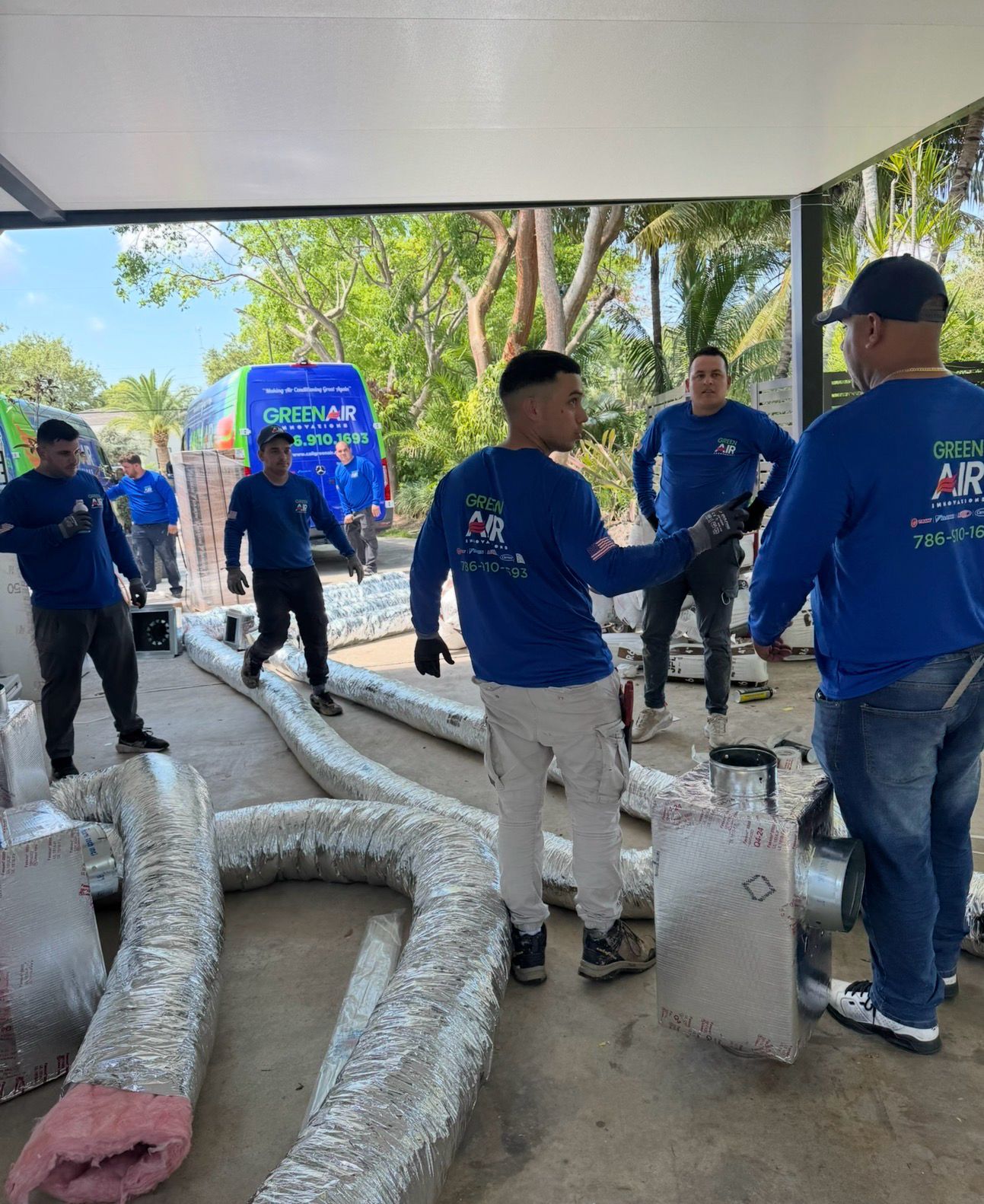 Commercial duct fabrication