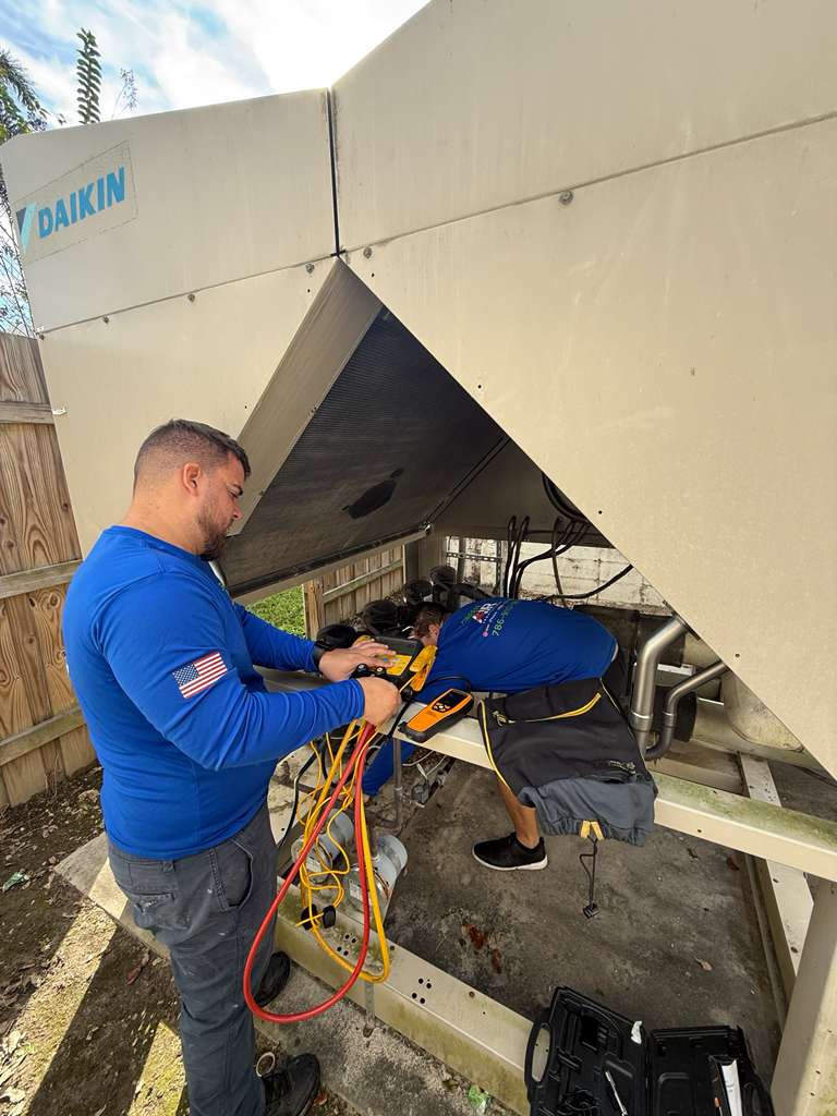 Daikin large-capacity service