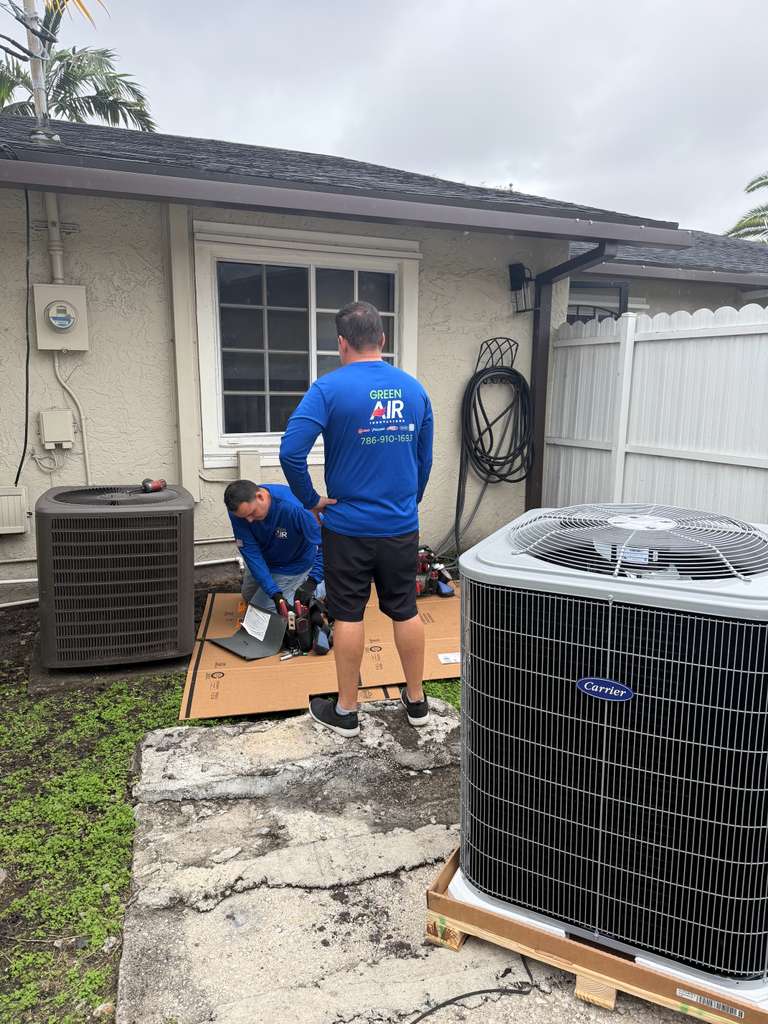 New Carrier outdoor unit